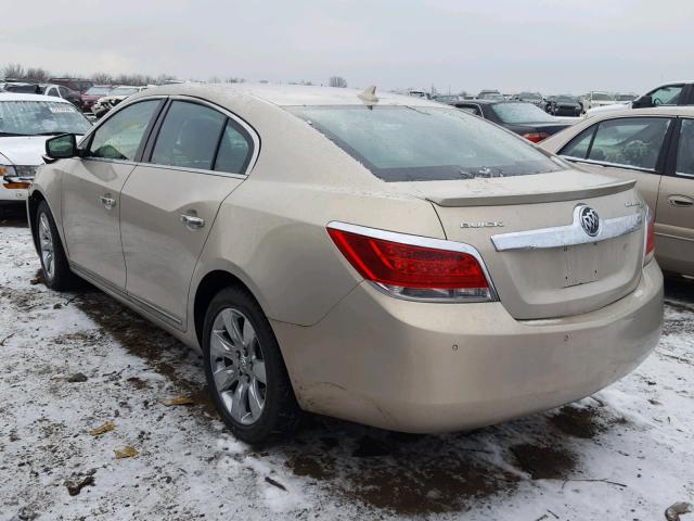 1G4GC5EC7BF191319 - 2011 BUICK LACROSSE C GOLD photo 3