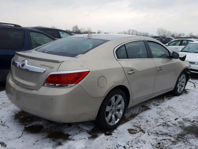 1G4GC5EC7BF191319 - 2011 BUICK LACROSSE C GOLD photo 4