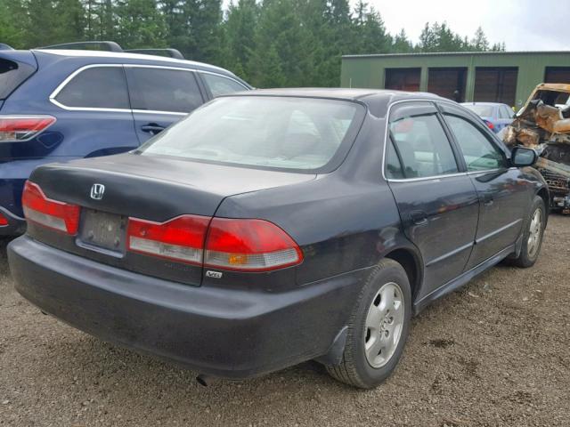 1HGCG16532A053761 - 2002 HONDA ACCORD EX BLACK photo 4