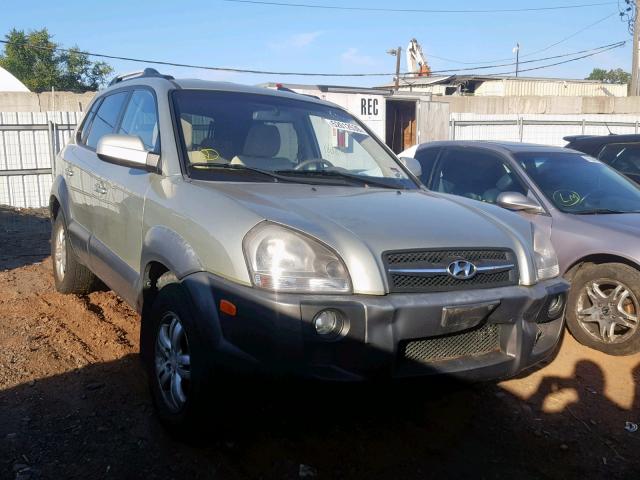 KM8JN72D48U879680 - 2008 HYUNDAI TUCSON SE BEIGE photo 1