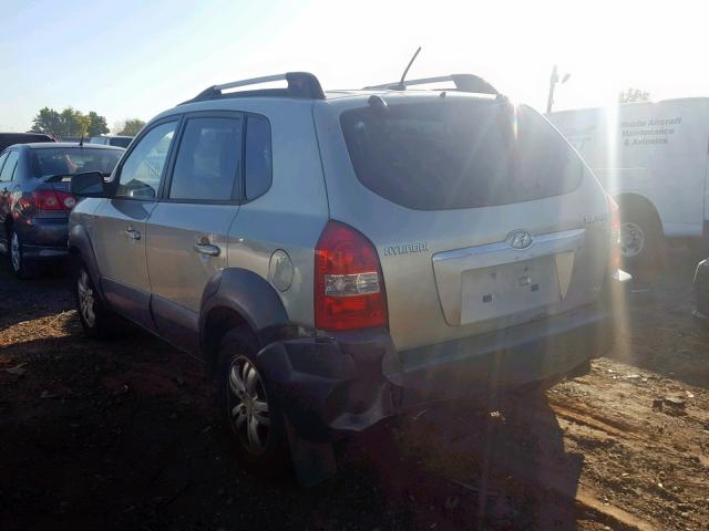 KM8JN72D48U879680 - 2008 HYUNDAI TUCSON SE BEIGE photo 3