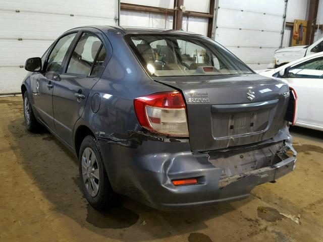 JS2YC412085106146 - 2008 SUZUKI SX4 BLUE photo 3