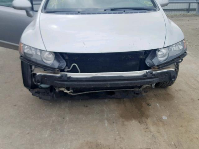 1HGFA16587L119389 - 2007 HONDA CIVIC LX SILVER photo 9