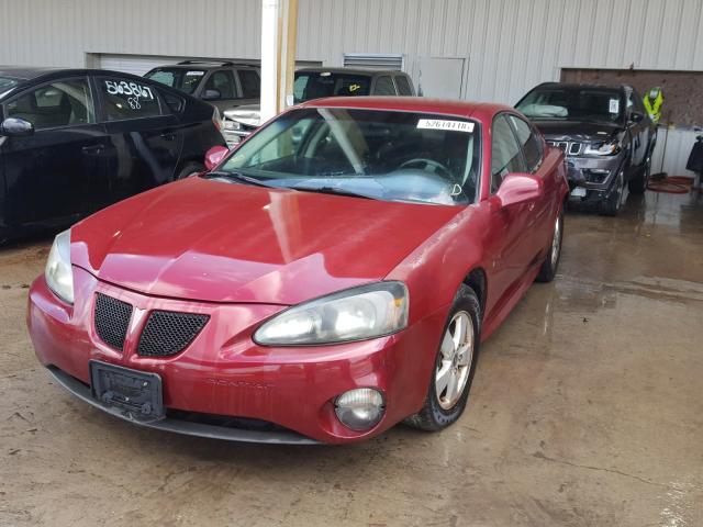 2G2WP552161114068 - 2006 PONTIAC GRAND PRIX ბურგუნდია ფოტო 2