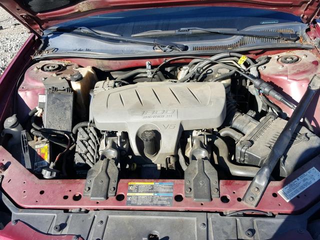 2G2WP552161114068 - 2006 PONTIAC GRAND PRIX ბურგუნდია ფოტო 7