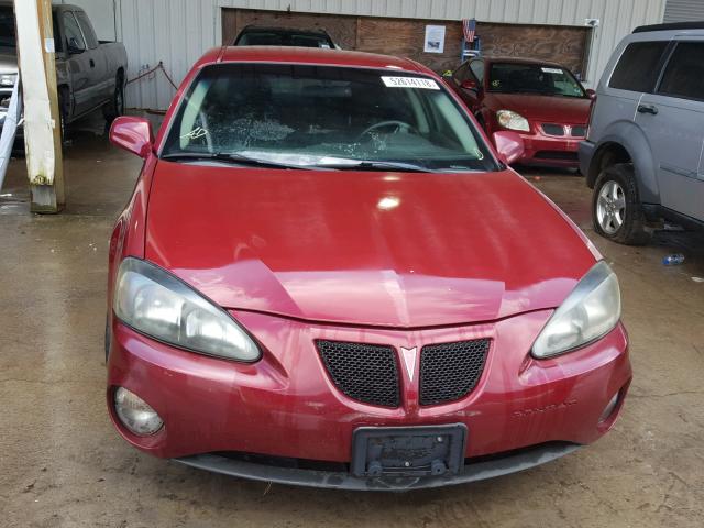 2G2WP552161114068 - 2006 PONTIAC GRAND PRIX ბურგუნდია ფოტო 9