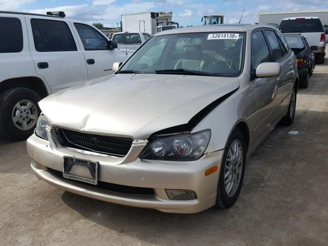 JTHED192140086685 - 2004 LEXUS IS 300 SPO GOLD photo 2