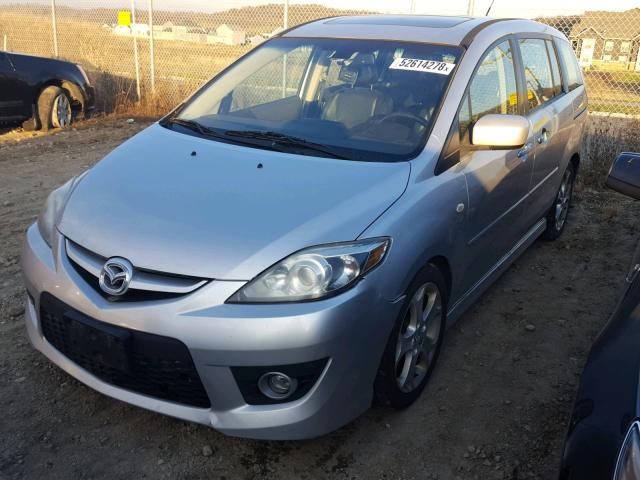 JM1CR293880300814 - 2008 MAZDA 5 SILVER photo 2