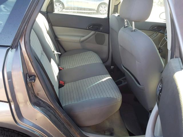 1FAFP34N17W217258 - 2007 FORD FOCUS ZX4 GRAY photo 6