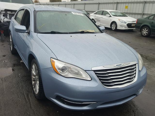 1C3CCBAB9CN248825 - 2012 CHRYSLER 200 LX BLUE photo 1