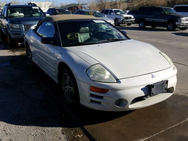 4A3AE75H15E043735 - 2005 MITSUBISHI ECLIPSE SP WHITE photo 1