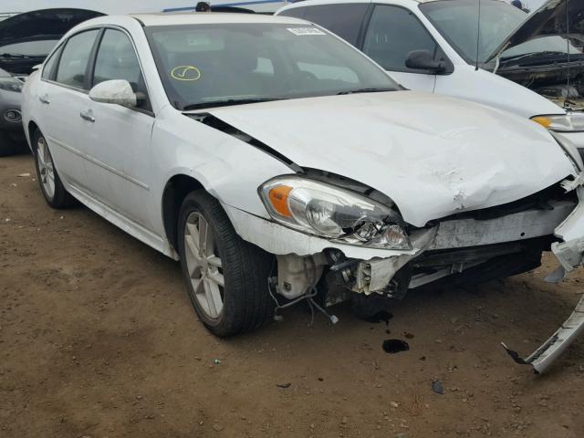 2G1WC5E30D1227418 - 2013 CHEVROLET IMPALA LTZ WHITE photo 1