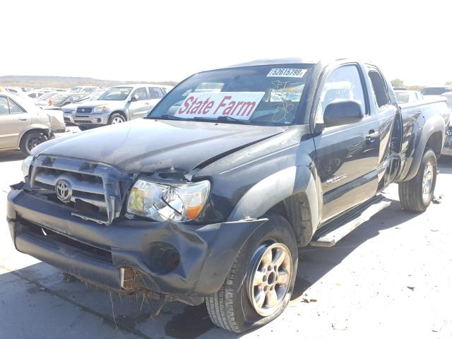 5TETX62N76Z168702 - 2006 TOYOTA TACOMA PRE BLACK photo 2