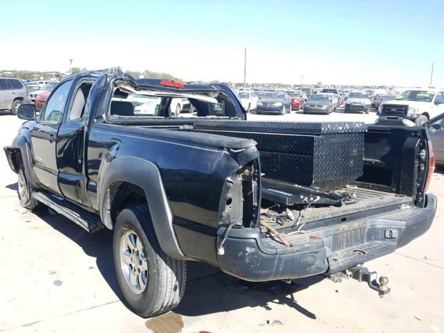 5TETX62N76Z168702 - 2006 TOYOTA TACOMA PRE BLACK photo 3