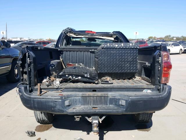 5TETX62N76Z168702 - 2006 TOYOTA TACOMA PRE BLACK photo 9