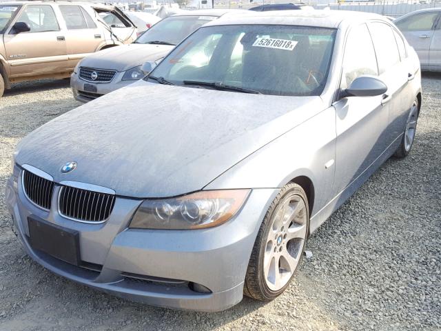 WBAVB33586PS10691 - 2006 BMW 330 I BLUE photo 2