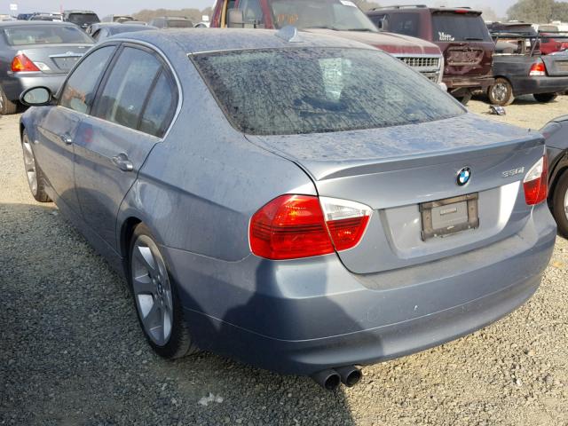 WBAVB33586PS10691 - 2006 BMW 330 I BLUE photo 3