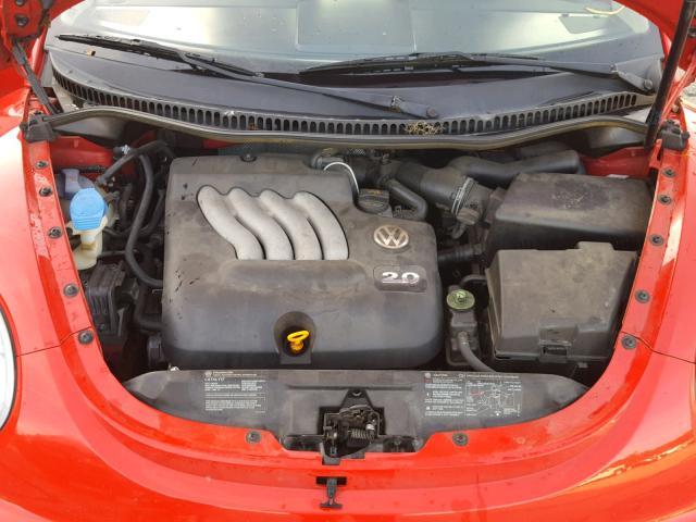 3VWCK31C04M413554 - 2004 VOLKSWAGEN NEW BEETLE Qırmızı foto 7