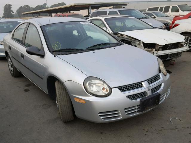 1B3ES26C93D218840 - 2003 DODGE NEON SE SILVER photo 1