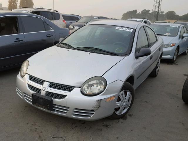 1B3ES26C93D218840 - 2003 DODGE NEON SE SILVER photo 2