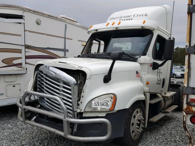 1FUJGEBG9CLBN5247 - 2012 FREIGHTLINER CASCADIA 1 WHITE photo 2