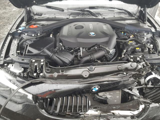 WBA4W5C50JAA49165 - 2018 BMW 430XI BLACK photo 7