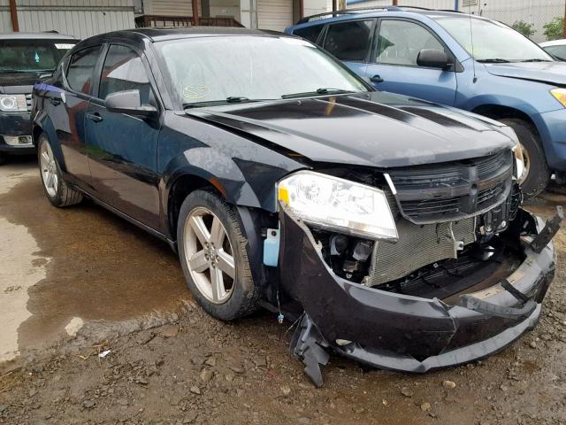 1B3LC56R18N169516 - 2008 DODGE AVENGER SX BLACK photo 1