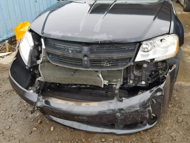 1B3LC56R18N169516 - 2008 DODGE AVENGER SX BLACK photo 9