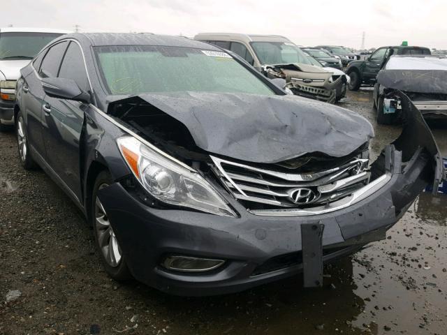 KMHFG4JG4CA180313 - 2012 HYUNDAI AZERA GLS GRAY photo 1