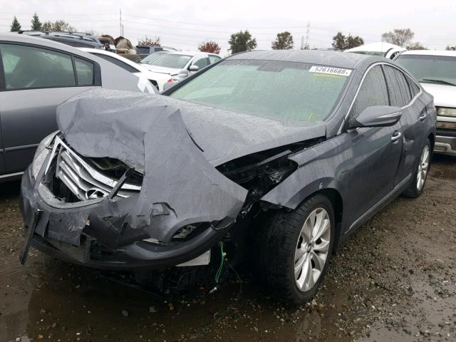 KMHFG4JG4CA180313 - 2012 HYUNDAI AZERA GLS GRAY photo 2