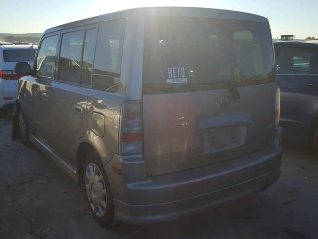 JTLKT324364115666 - 2006 TOYOTA SCION XB Boz foto 3