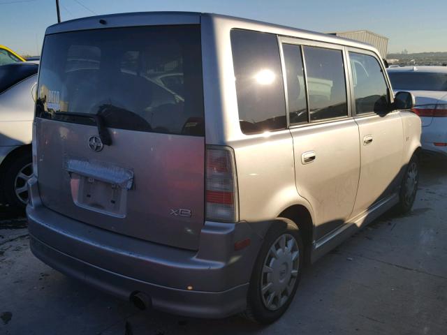 JTLKT324364115666 - 2006 TOYOTA SCION XB Boz foto 4