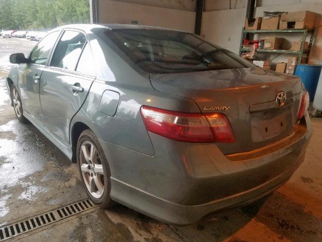 4T1BE46K69U798497 - 2009 TOYOTA CAMRY BASE BLUE photo 3