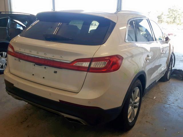 2LMPJ6JR0JBL49395 - 2018 LINCOLN MKX PREMIE WHITE photo 4