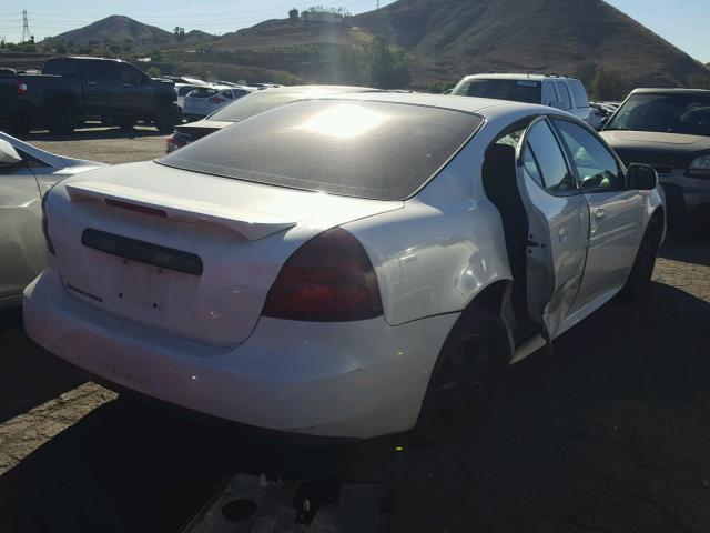 2G2WP582861269969 - 2006 PONTIAC GRAND PRIX თეთრი ფოტო 4