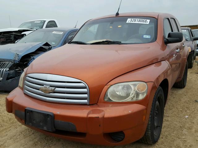 3GNDA13D37S556803 - 2007 CHEVROLET HHR LS ORANGE photo 2