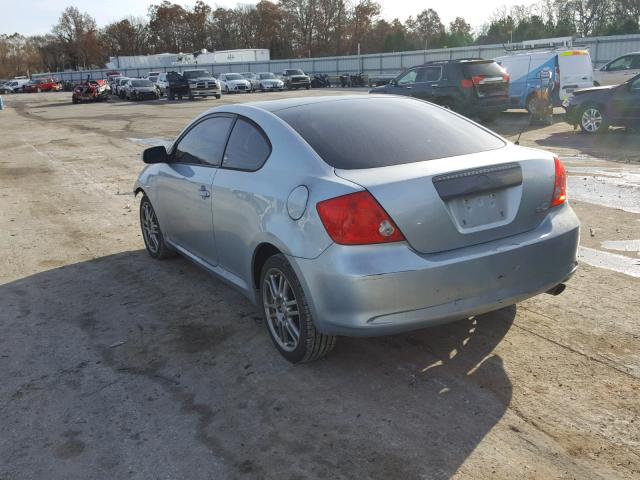 JTKDE167150013580 - 2005 TOYOTA SCION TC 银色 照片 3