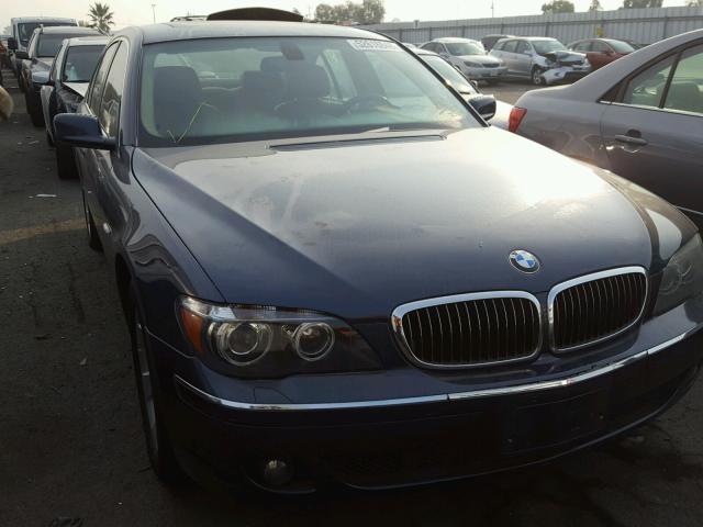 WBAHL83526DT05627 - 2006 BMW 750 I BLUE photo 1