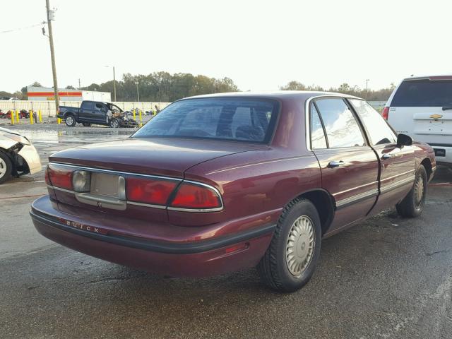 1G4HP52K9XH481237 - 1999 BUICK LESABRE CU RED photo 4