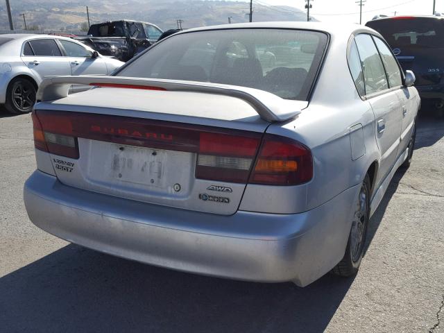 4S3BE646235200977 - 2003 SUBARU LEGACY GT SILVER photo 4