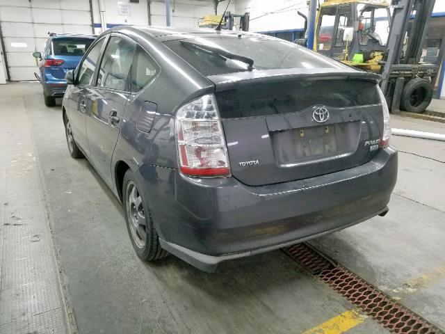 JTDKB20U393531545 - 2009 TOYOTA PRIUS GRAY photo 3