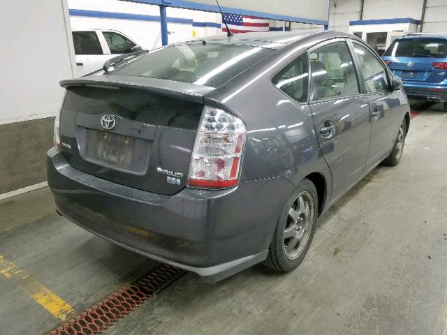 JTDKB20U393531545 - 2009 TOYOTA PRIUS GRAY photo 4