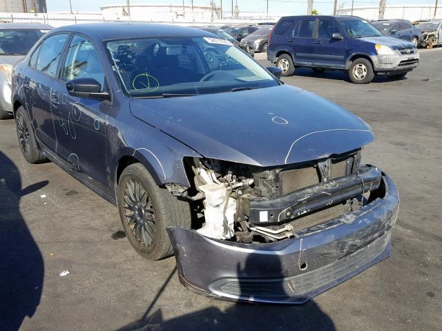 3VW2K7AJ9CM382109 - 2012 VOLKSWAGEN JETTA BASE GRAY photo 1