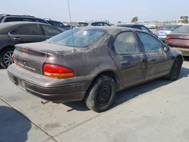 1B3EJ46X2VN577719 - 1997 DODGE STRATUS BROWN photo 4