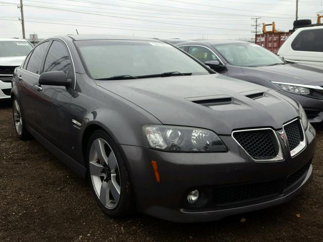 6G2EC57Y69L204214 - 2009 PONTIAC G8 GT GRAY photo 1