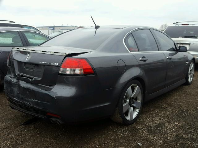 6G2EC57Y69L204214 - 2009 PONTIAC G8 GT GRAY photo 4