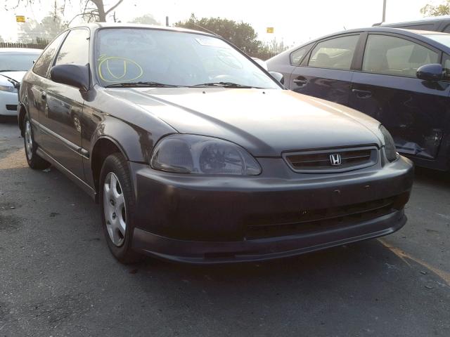 1HGEJ6120TL044591 - 1996 HONDA CIVIC DX BLACK photo 1