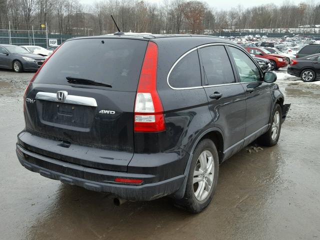 5J6RE4H78BL037066 - 2011 HONDA CR-V EXL BLACK photo 4