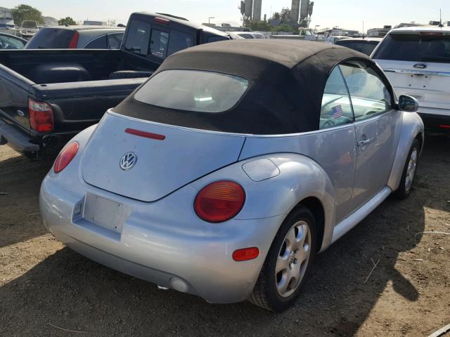 3VWCK21Y13M320420 - 2003 VOLKSWAGEN NEW BEETLE 银色 照片 4