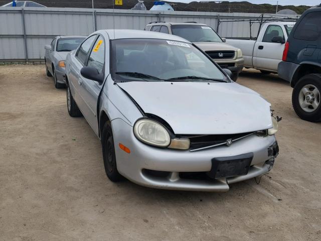 1B3ES46C21D283926 - 2001 DODGE NEON SE GRAY photo 1